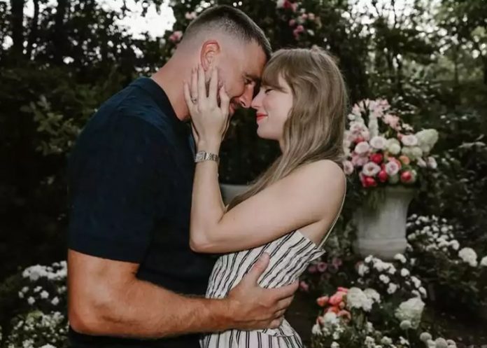 Foto: Taylor Swift y Travis Kelce /cortesía Foto: Taylor Swift y Travis Kelce /cortesía