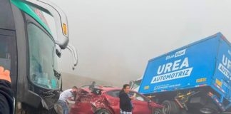 Foto: Tragedia en Perú: neblina provoca choque masivo de 14 vehículos /Cortesía