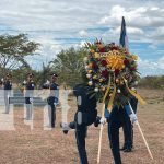 Héroes de la Batalla de San Jacinto reciben ofrendas florales Foto: San Jacinto simboliza unidad, soberanía y orgullo nacional / TN8