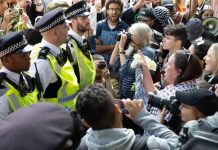 Foto: Protestas en Londres /cortesía