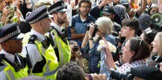 Foto: Protestas en Londres /cortesía