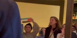 Foto: Manifestantes desafían a Trump cara a cara /cortesía