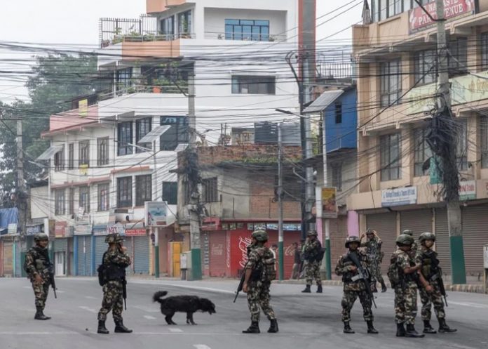 Foto: Nepal bajo toque de queda /cortesía Foto: Nepal bajo toque de queda /cortesía
