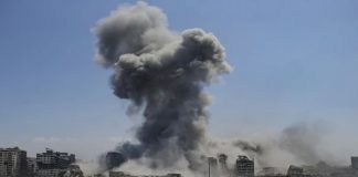 Foto: Israel bombardea Gaza /cortesía