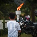Nicaragua recibe Antorcha de la Independencia por parte de la hermana República de Honduras Foto: Nicaragua recibe la Antorcha de la unidad centroamericana/TN8