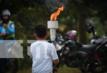Foto: Nicaragua recibe la Antorcha de la unidad centroamericana/TN8