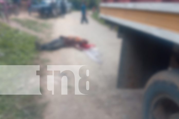 Foto: accidente en El Jícaro: hombre se lanza bajo/TN8