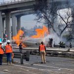 Ascienden a 4 los muertos por explosión de pipa de gas en México Foto: Estallido mortal en México /cortesía