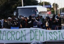 Foto: Estudiantes paralizan Francia /cortesía