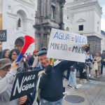 Masivas protestas en Ecuador contra las políticas de Noboa Foto: Protestas en Ecuador /cortesía