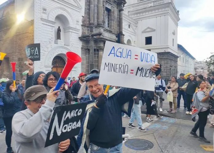 Foto: Protestas en Ecuador /cortesía Foto: Protestas en Ecuador /cortesía