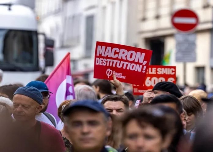 Foto: Francia al límite contra Macron /cortesía Foto: Francia al límite contra Macron /cortesía