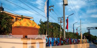 Foto: Nuevo y colorido paseo de la cultura embellece la histórica ciudad de Rivas/TN8