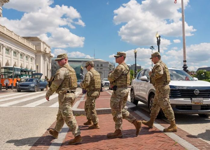 Foto: Trump sobre Washington D.C. /cortesía Foto: Trump sobre Washington D.C. /cortesía