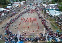 Familias disfrutan ambiente de paz en festival “Todos San Jacinto” en Siuna Foto: Siuna rinde homenaje a héroes nacionales/ Cortesía