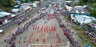 Foto: Siuna rinde homenaje a héroes nacionales/ Cortesía