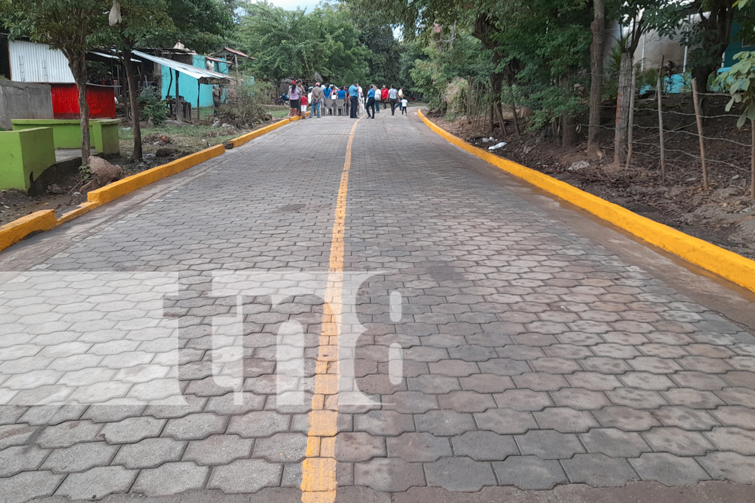 Foto: Nandaime inaugura 140 metros de adoquinado de 8 comunidades/TN8