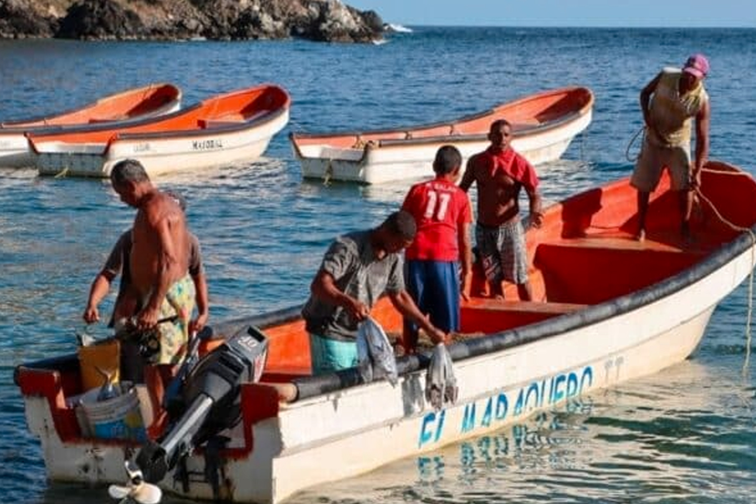 Foto:Venezuela acusa a EE.UU. de obstaculizar la pesca con maniobras militares/Cortesía