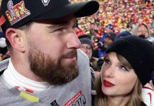 Foto: Travis Kelce y Taylor Swift /cortesía