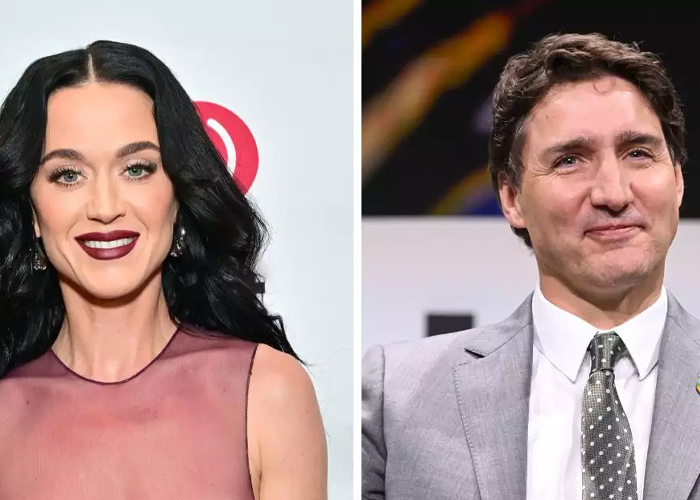 Foto: Katy Perry y Justin Trudeau /cortesía