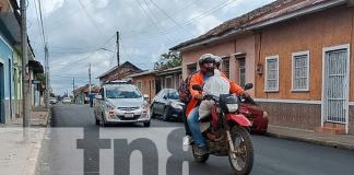 Foto: pobladores celebran recarpeteo de calles en Jinotepe/TN8