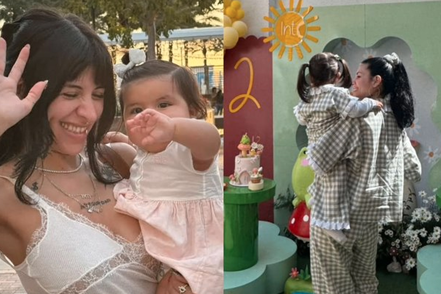 Foto:Cazzu celebra a Inti, pero seguidores notan ausencia de Nodal/Cortesía