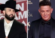 Foto: Carín León y Alejandro Sanz /cortesía