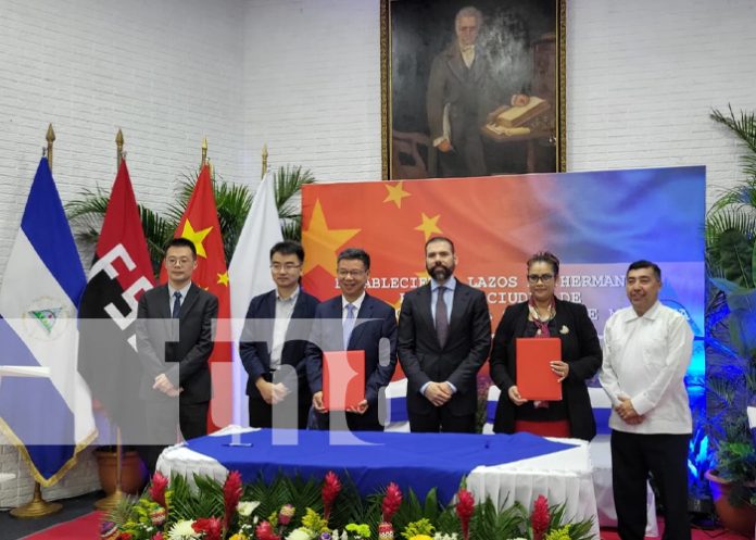 Foto: China y Nicaragua refuerzan lazos /TN8