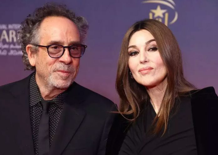Foto: Tim Burton y Monica Bellucci /cortesía