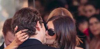Foto: Kaia Gerber y Lewis Pullman /cortesía
