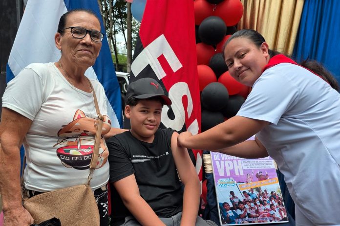 1 Foto: Nicaragua refuerza prevención en niños con vacunación contra el Virus del Papiloma Humano / Cortesía
