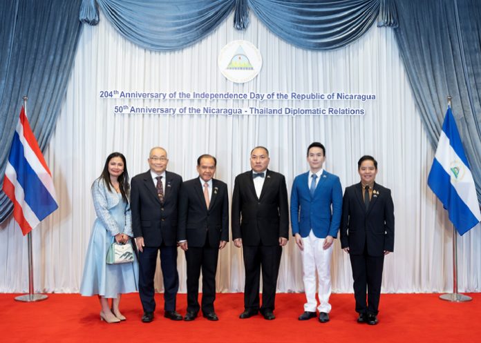 1 Foto: Nicaragua celebra 204 años de Independencia y 50 años de relaciones diplomáticas con Tailandia / Cortesía