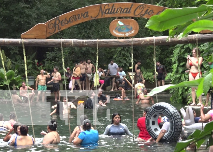 Foto: Turistas despiden vacaciones patrias en la maravillosa Isla de Ometepe / TN8