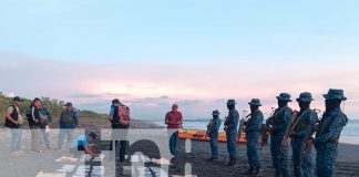 Foto: Fuerza Naval intercepta lancha con 102 paquetes de droga en Salinas Grandes, León/TN8