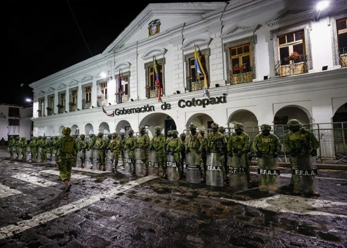 Foto: Militarización en Ecuador /cortesía Foto: Militarización en Ecuador /cortesía