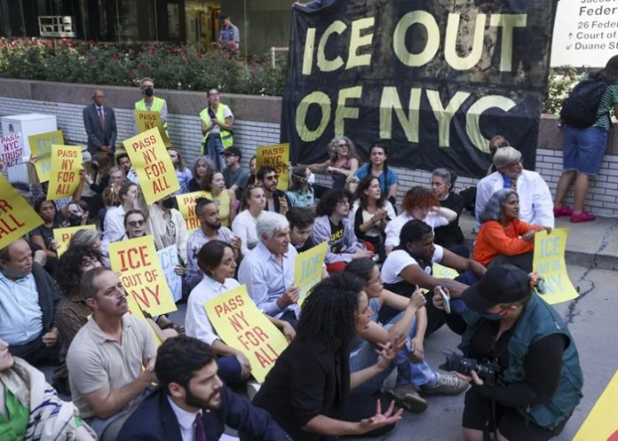 Foto: Protestas en Nueva York /cortesía Foto: Protestas en Nueva York /cortesía