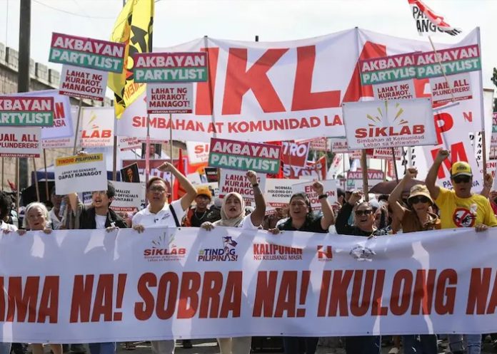 Foto: Masivas protestas en Filipinas /cortesía Foto: Masivas protestas en Filipinas /cortesía