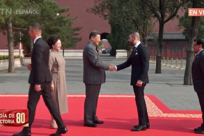 Foto: Delegación de Nicaragua presente en conmemoración del desfile militar/Cortesía