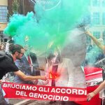 Italia en huelga general para exigir el fin del apoyo militar a Israel Foto: Italia se paraliza /cortesía