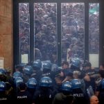 Protestas masivas en Italia por Palestina desatan enfrentamientos Foto: Italia estalla por Gaza /cortesía