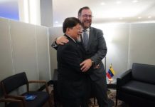 Venezuela y Nicaragua reafirman su amistad en la ONU