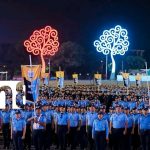 Foto: 46.º aniversario reafirmando su compromiso con la paz/TN8