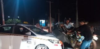 Foto: Accidente en Managua deja un motociclista lesionado/TN8