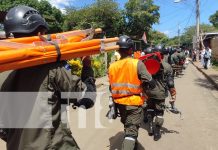 Foto: Simulacro Nacional en Barrio Grenada /TN8