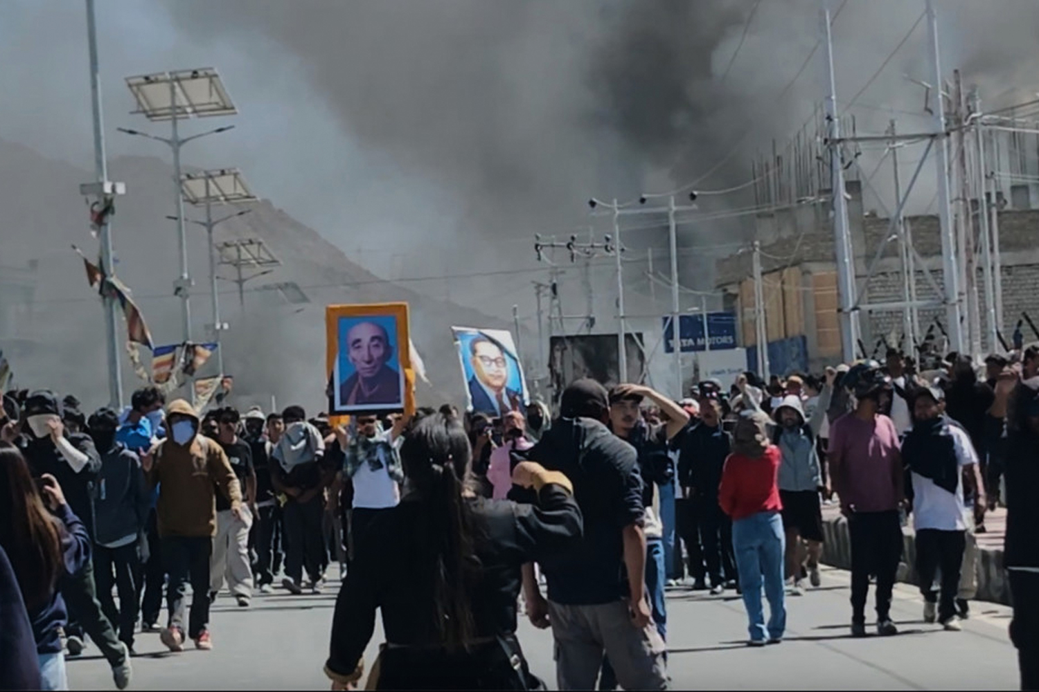 Foto: Violenta protesta sacude una región 'rebelde' de India /Cortesía