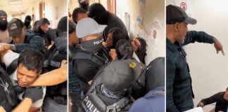 Foto: Brutal agresión a migrante en Nueva York /cortesía