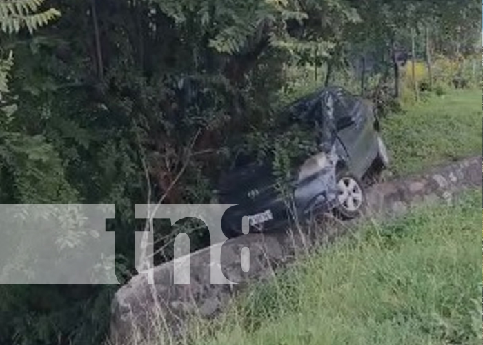 Foto: Accidente la carretera hacia Boaco /TN8