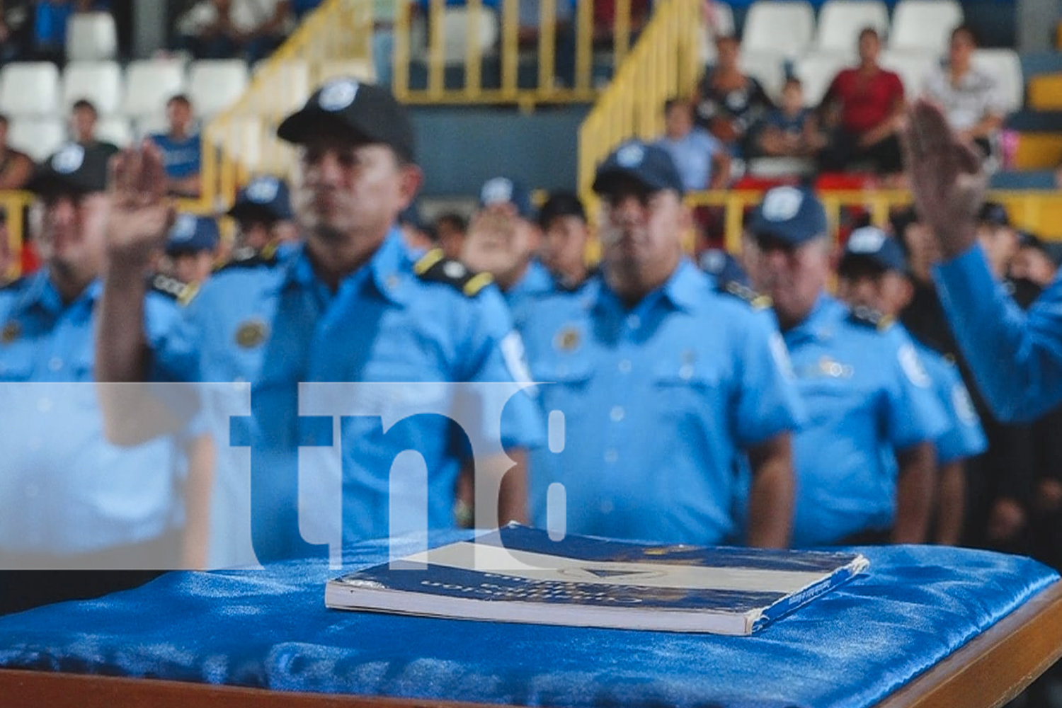 Foto: Oficiales ascendidos y condecorados en Madriz/TN8