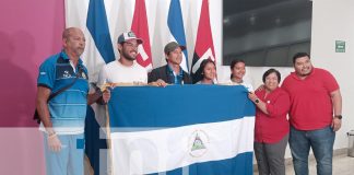 Managua recibe con aplausos a la Selección de Voleibol de Playa