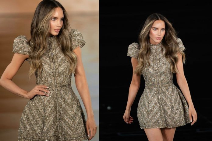 1 Foto: Belinda y Anitta muestran complicidad en la pasarela de L’Oréal Paris/Cortesía